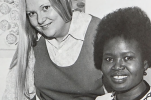 Two women students in the 1972-73 Bethel yearbook